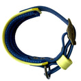 Load image into Gallery viewer, 11-13.5" Pastel Yellow & Navy Collar
